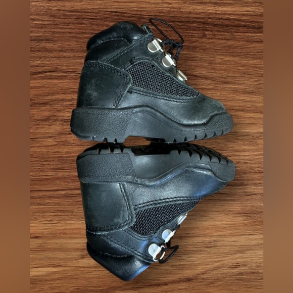 Timberland Toddler Field Boot SZ ￼4 Black - Picture 5 of 9